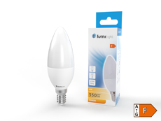ŻARÓWKA LED ŚWIECA C37 E14 4W CIEPŁA LL0752