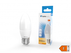 ŻARÓWKA LED ŚWIECA C37 E27 6W CIEPŁA LL1537