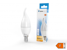ŻARÓWKA LED ŚWIECA C37-T E14 6W CIEPŁA LL1711