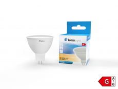 ŻARÓWKA LED MR16 GU5,3 4,3W ZIMNA LL2046