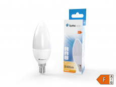 ŻARÓWKA LED ŚWIECA C37 E14 8W CIEPŁA LL2145