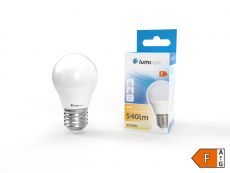 ŻARÓWKA LED KULKA G45 E27 6W NEUTRALNA LL2381