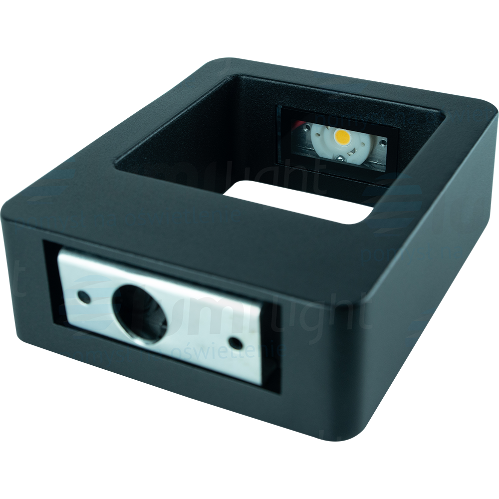 LAGOS OPRAWA KINKIET 8W NEUTRALNA CZARNY LL5504 - obrazek 4