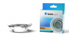 RODA DLM270 OKRĄGŁY SREBRNY BŁYSZCZĄCY ALUMINIUM LL3166