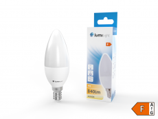 ŻARÓWKA LED ŚWIECA C37 E14 8W NEUTRALNA LL3241