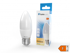 ŻARÓWKA LED ŚWIECA C37 E27 6W NEUTRALNA LL4286