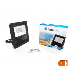 SAREM NAŚWIETLACZ LED SMD 50W CIEPŁA Z CZUJNIKIEM RUCHU LL5184