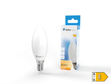 ŻARÓWKA LED C35 360° MILK E14 5W CIEPŁA LL5382