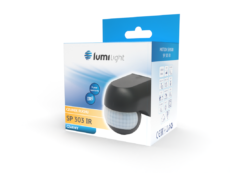 SP 303 IR CZUJNIK RUCHU 180° CZARNY LL5399