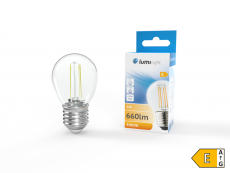 ŻARÓWKA LED FLM G45 E27 5W CIEPŁA LL5771