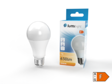 ŻARÓWKA LED A60 E27 7W CIEPŁA LL6006