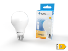ŻARÓWKA LED A60 MILK E27 9W CIEPŁA LL6549