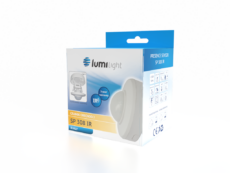Czujnik ruchu SP308 IR 2in1 n/t i p/t 360° IP54 biały OBECNOŚCI 4 detektory LL8017