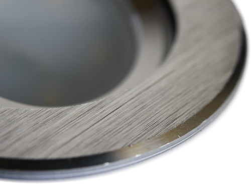 RODA DLM270 OKRĄGŁY SREBRNY SZCZOTKOWANY ALUMINIUM LL3159 - obrazek 3