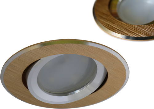RODA DLM270 OKRĄGŁY ZŁOTY SZCZOTKOWANY ALUMINIUM LL3180 - obrazek 4