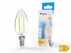 ŻARÓWKA LED FLM C35 E14 4W NEUTRALNA LL7751