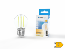 ŻARÓWKA LED FLM G45 E27 4W NEUTRALNA LL7775