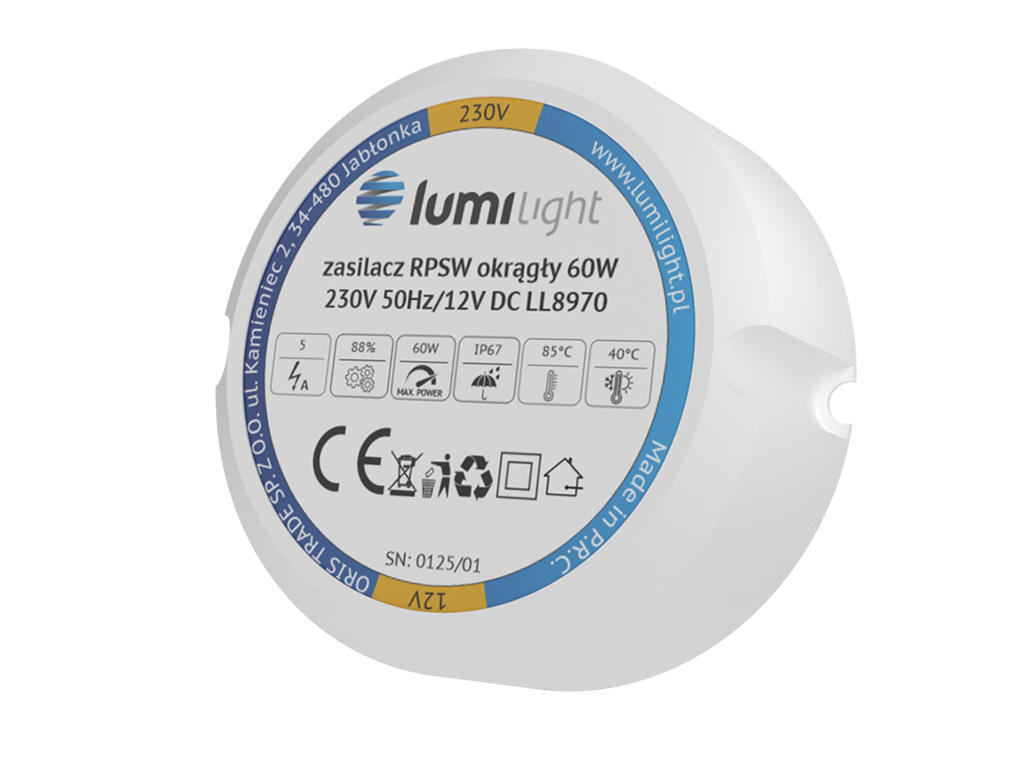 zasilacz RPSW 60W
