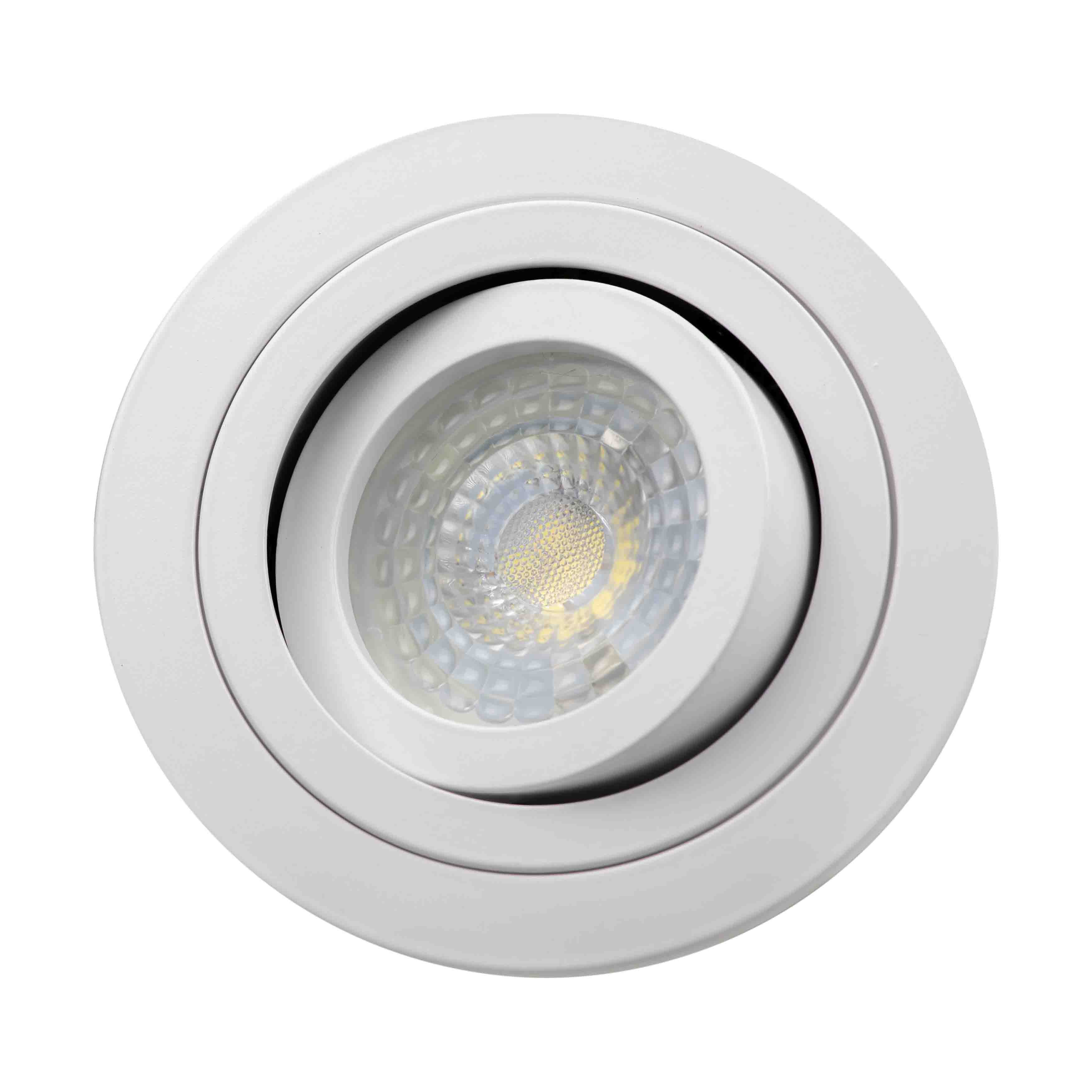 ONYX DLM730 OKRĄGŁY BIAŁY ALUMINIUM LL3838 - obrazek 2
