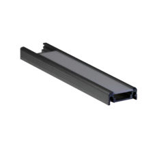 PROFIL LED P1 1MB ANODOWANY CZARNY LL4941