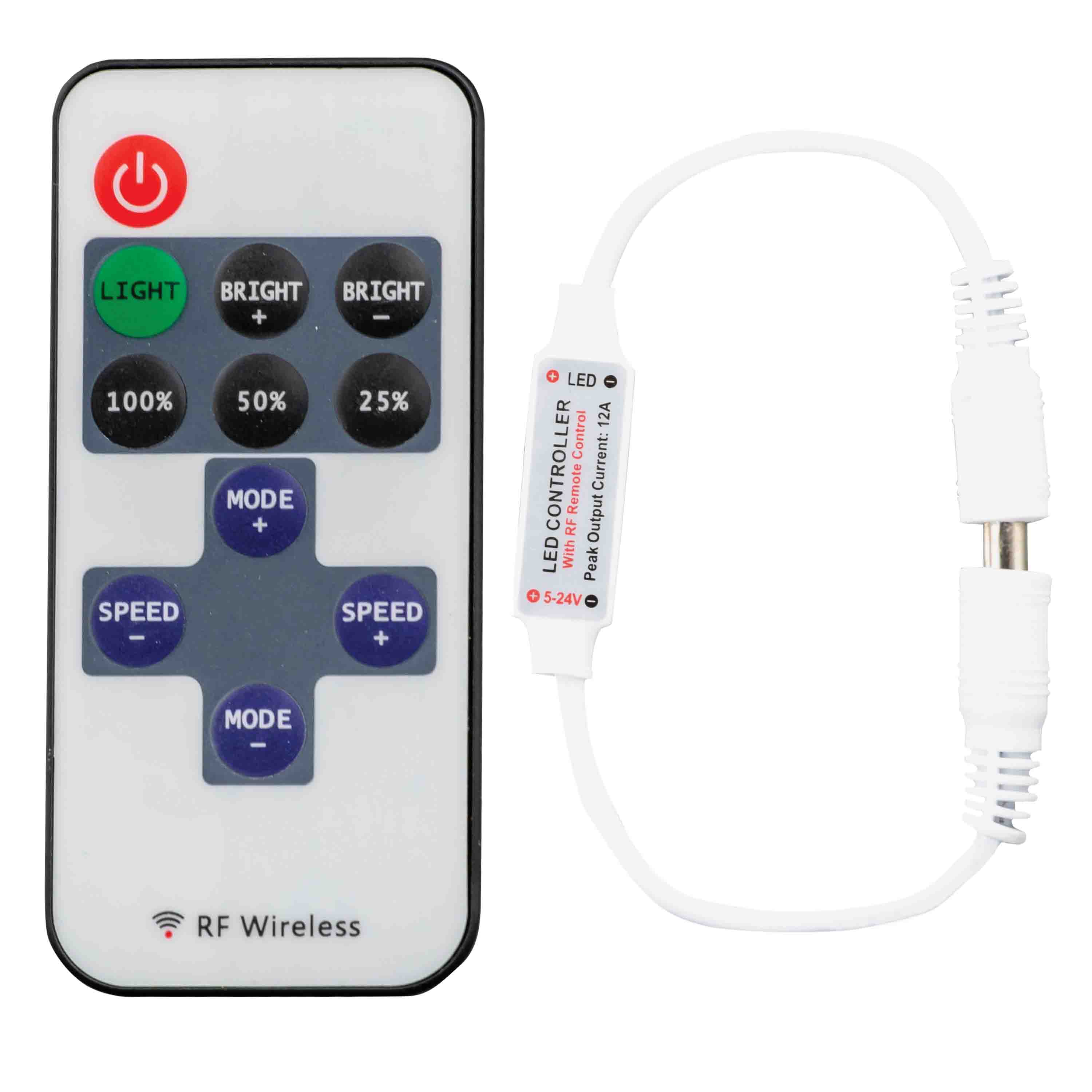 STEROWNIK LED MONOKOLOROWY RF MINI 72W LL1230