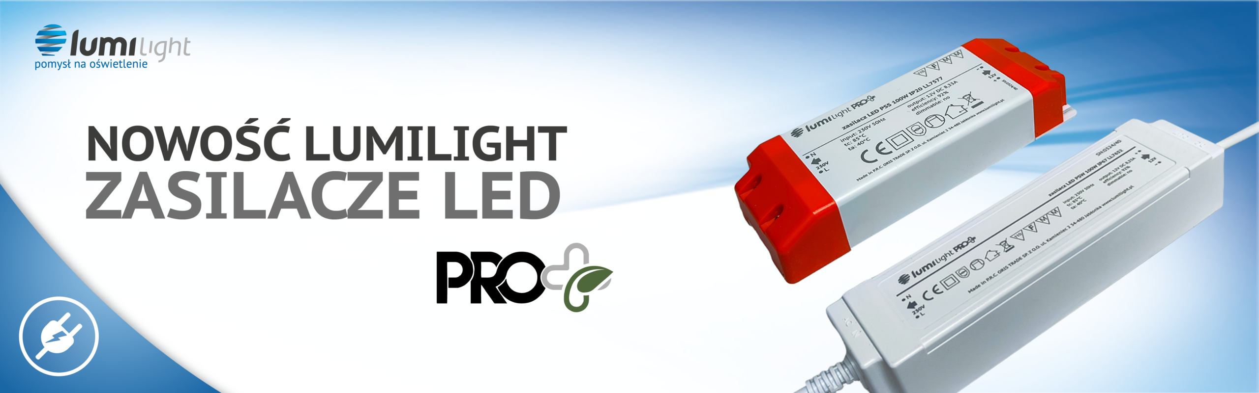 zasilacze led pro plus